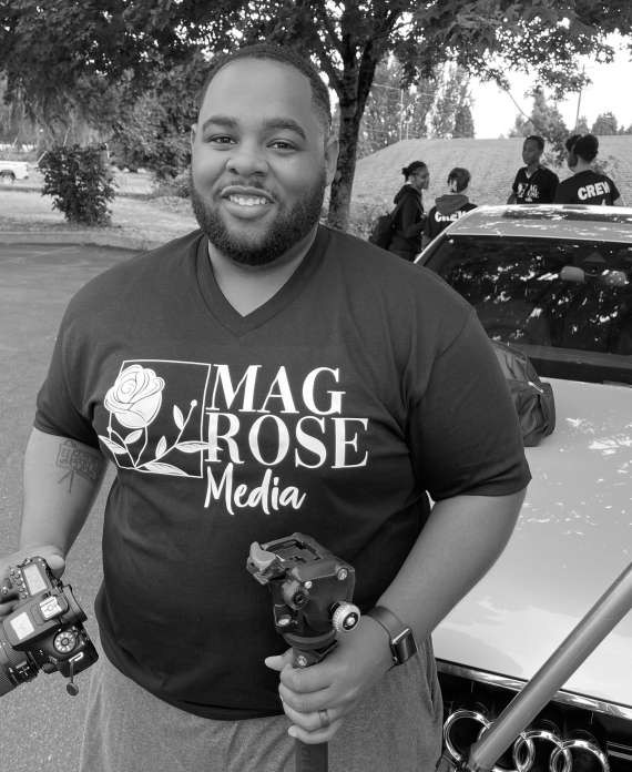 Portrait of Devyn Jones Sr., Co-Founder and Story Development at MagRose Media